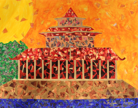 Rising Sun Art Print by Melissa Morgan Whiz