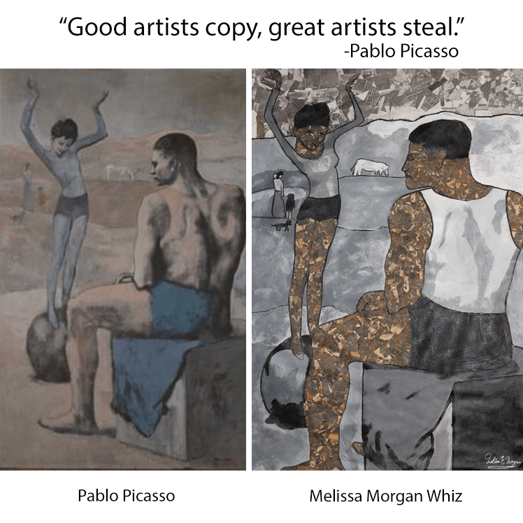 "Picasso Remix" by Morgan Whiz